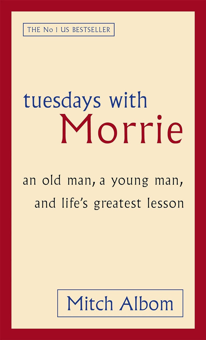 tuesdays with Morrie BY Mitch Albom{premium quality]