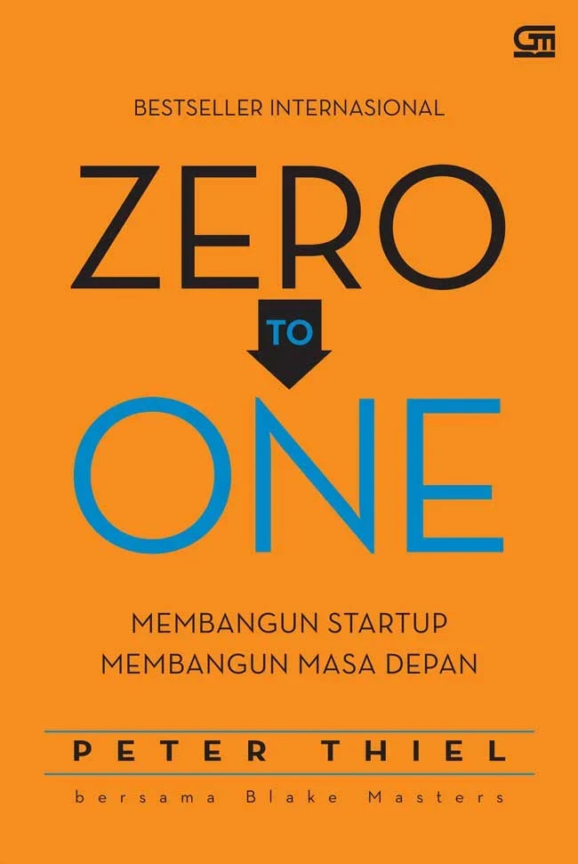 ZERO TO ONE BY PETER THIEL {premium quality}