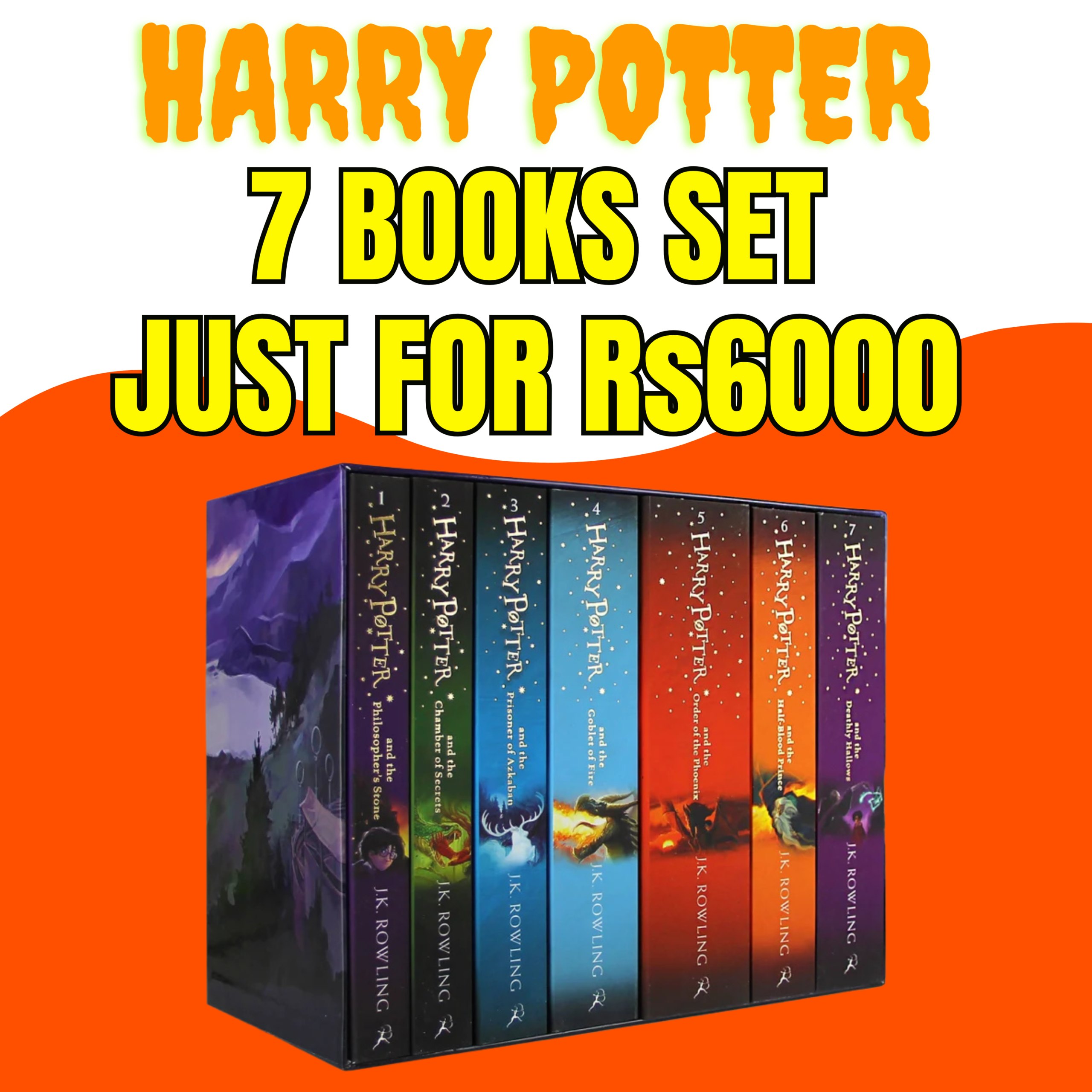 Harry potter 7 books set in Premium quality
