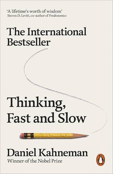 Thinking fast and slow BY Daniel kahneman